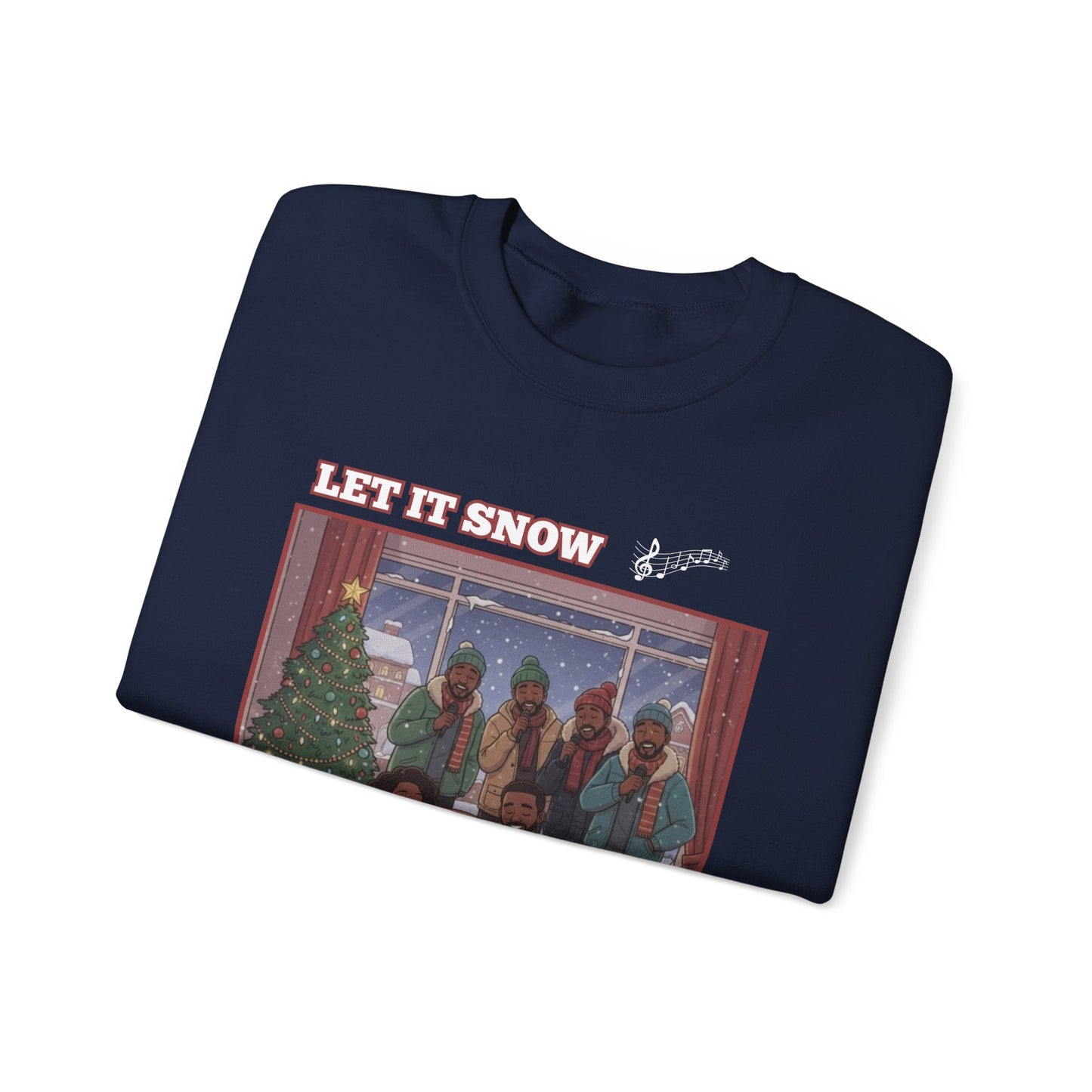 Let It Snow Unisex Ugly Christmas Sweatshirt