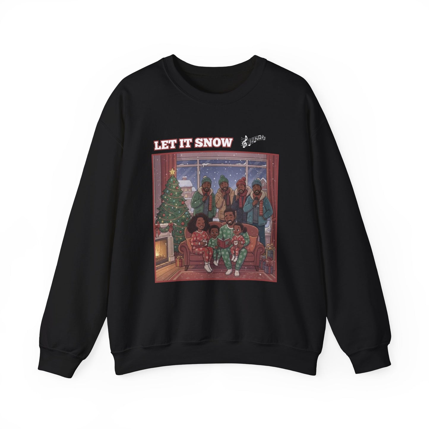 Let It Snow Unisex Ugly Christmas Sweatshirt