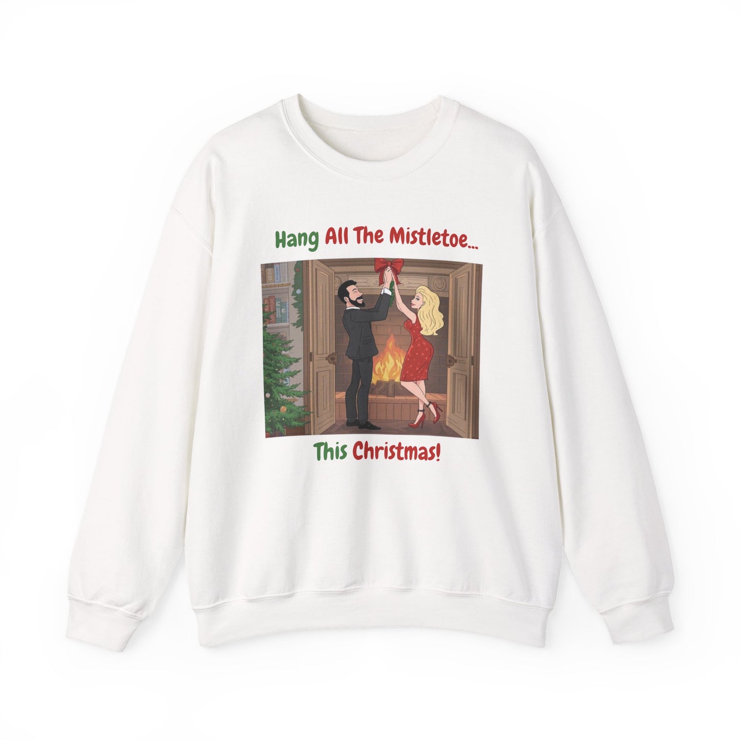 This Christmas (Light Tone) Unisex Ugly Christmas Sweatshirt