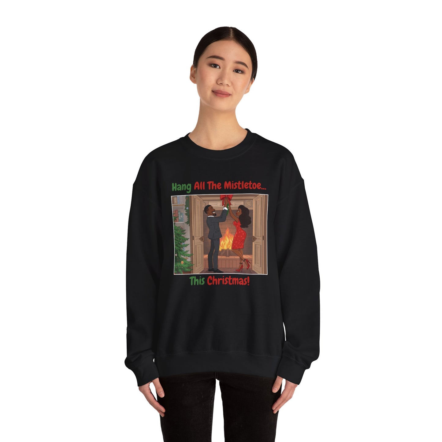 This Christmas (Dark Tone) Unisex Ugly Christmas Sweatshirt