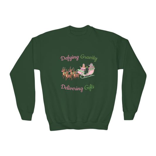 Youth - Defying Gravity Wicked Ugly Christmas Sweatshirt