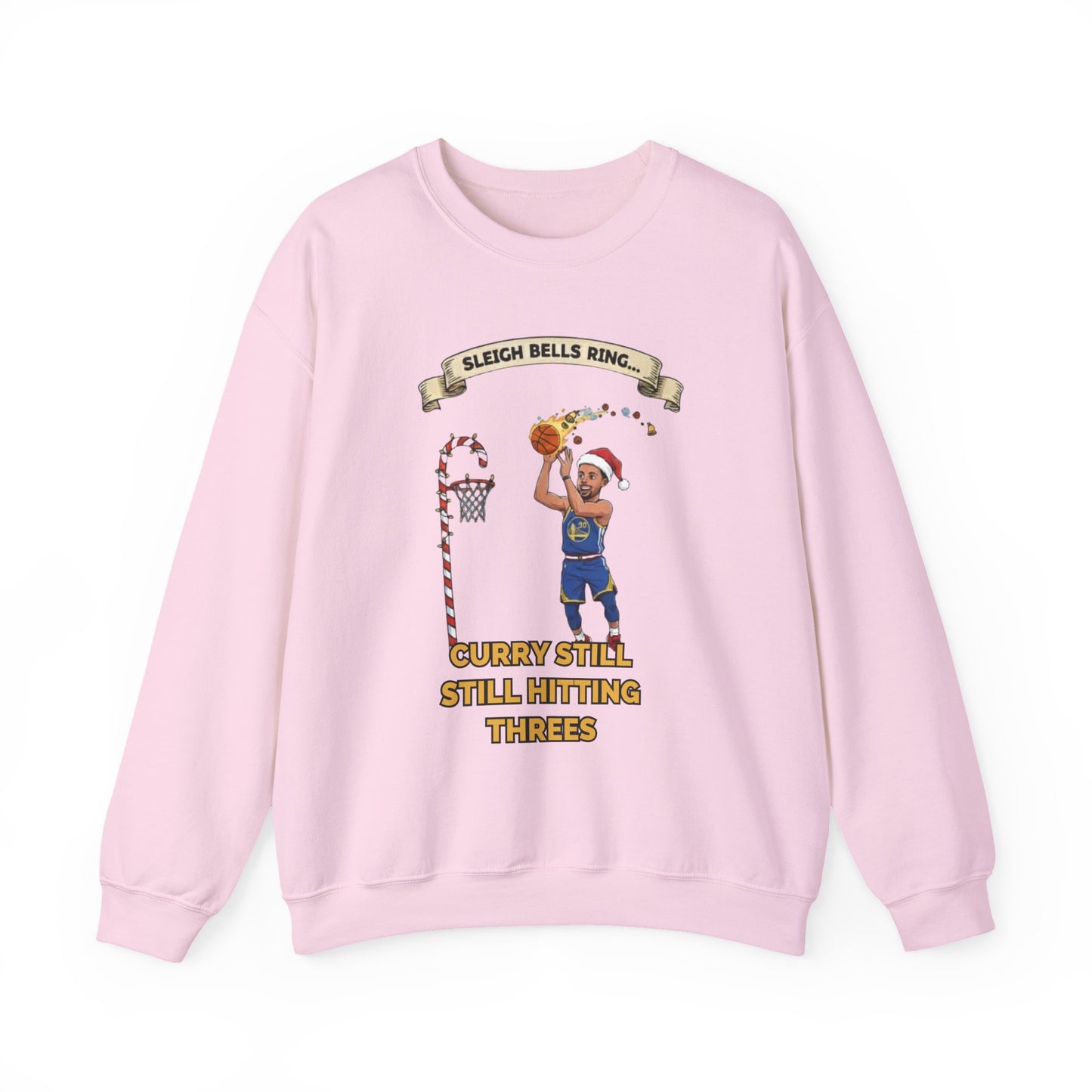 Steph Curry "Still Hitting Threes" Christmas Sweatshirt
