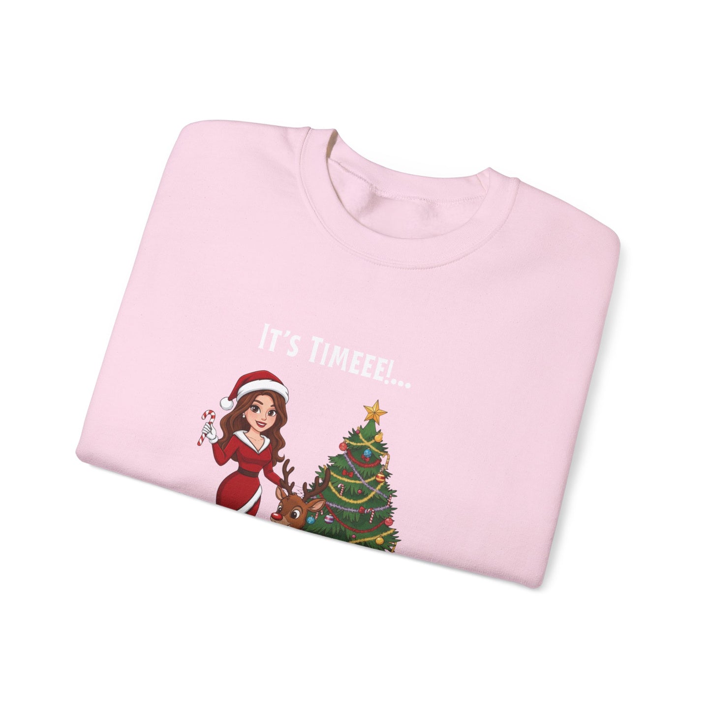 All I Want For Christmas (Light Tone) Unisex Ugly Sweatshirt