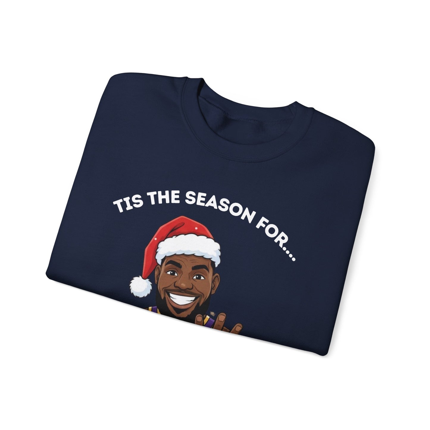 Lebron James Winning Ugly Christmas Sweatshirt