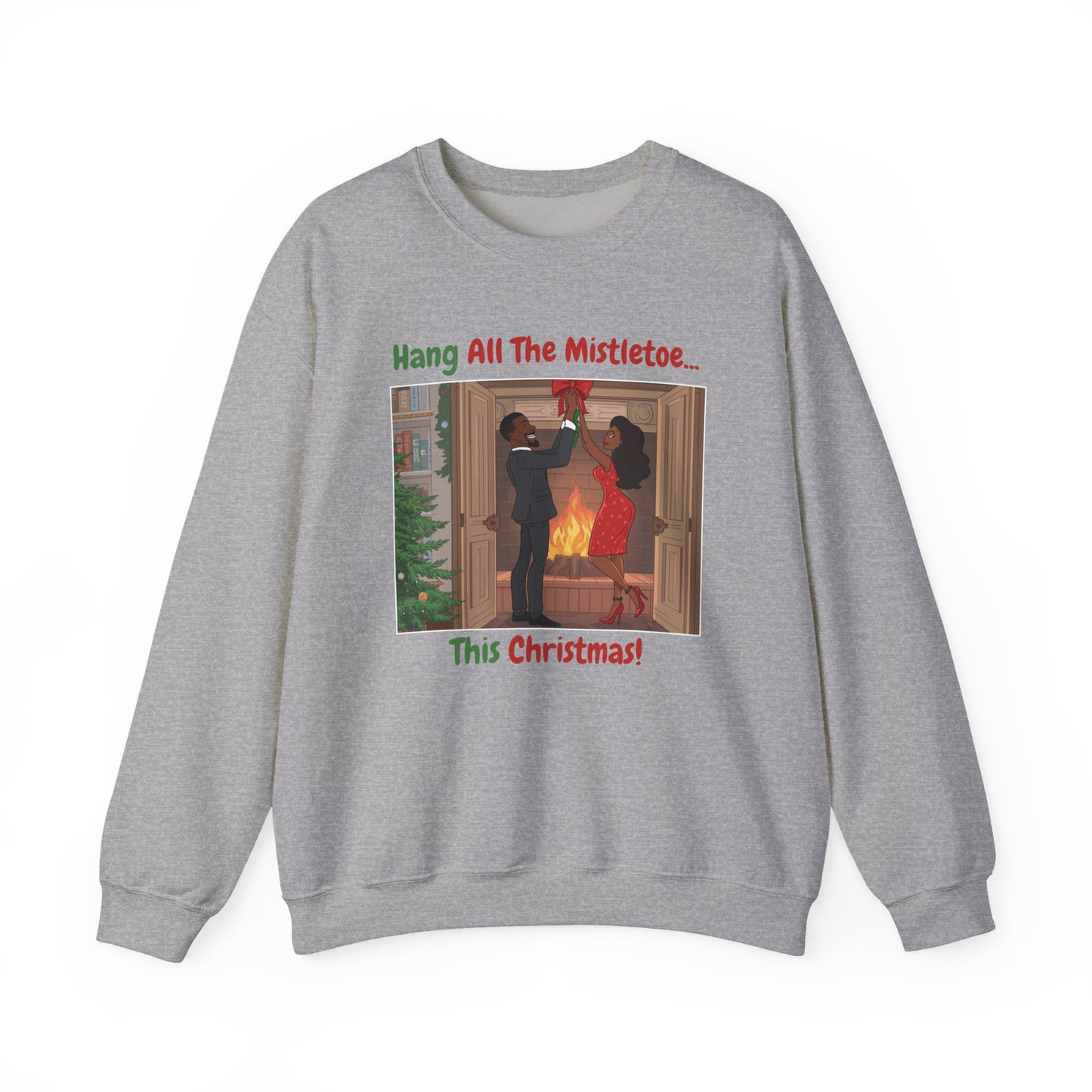 This Christmas (Dark Tone) Unisex Ugly Christmas Sweatshirt