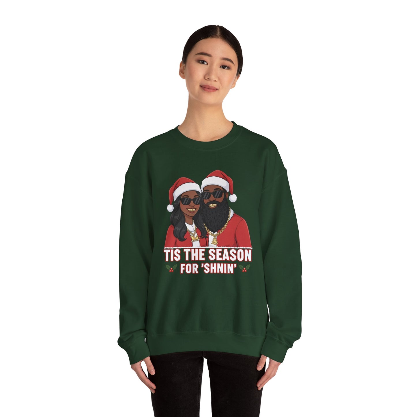 Season For Shinin' Unisex Ugly Christmas Sweatshirt