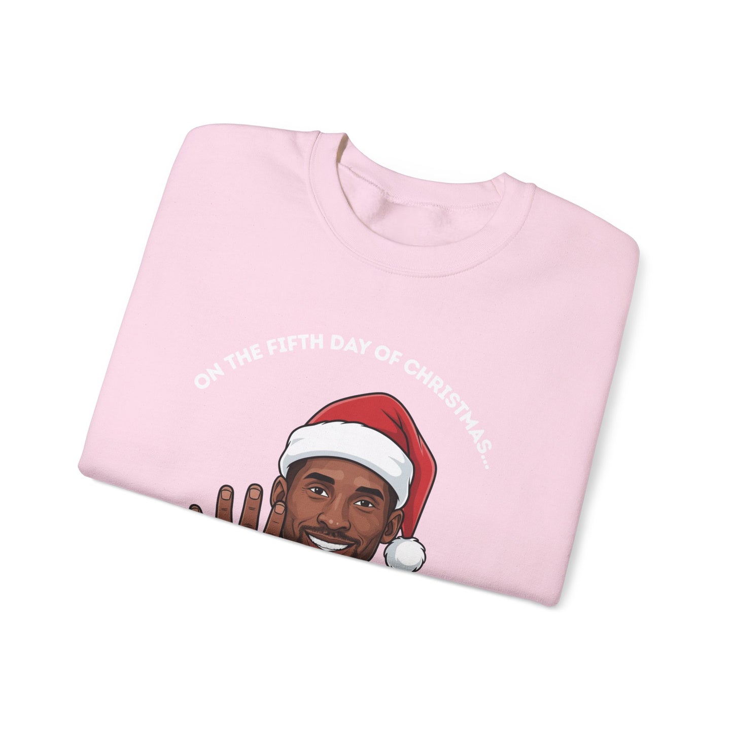 Kobe Bryant 5 Golden Rings Unisex Ugly Christmas Sweatshirt