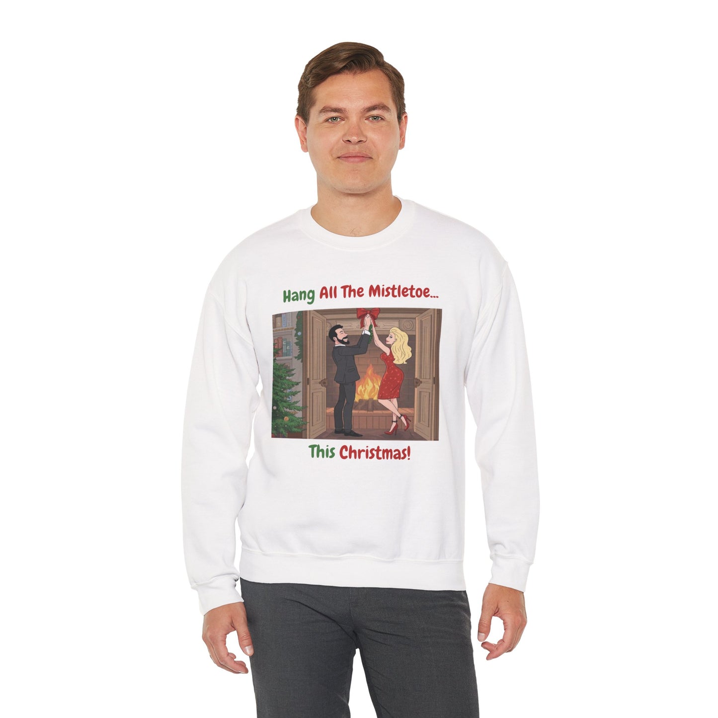 This Christmas (Light Tone) Unisex Ugly Christmas Sweatshirt