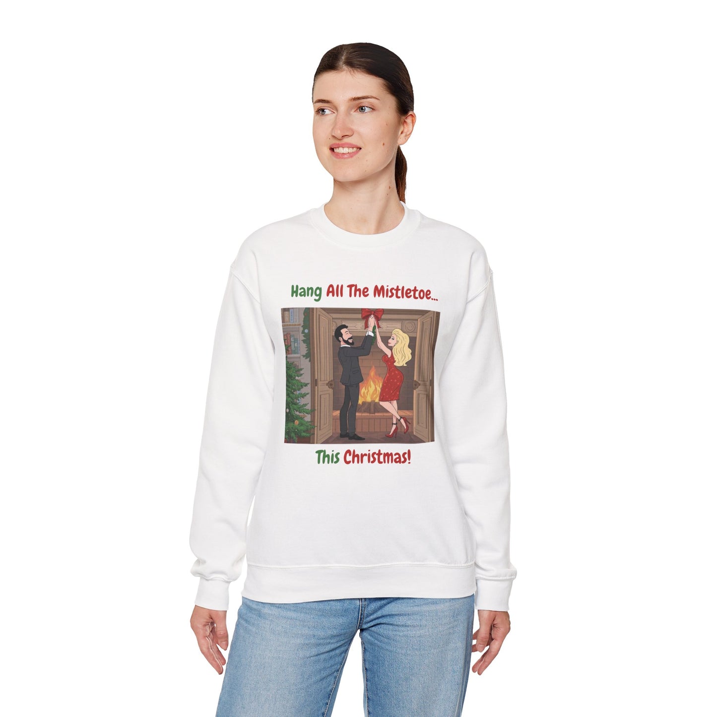 This Christmas (Light Tone) Unisex Ugly Christmas Sweatshirt