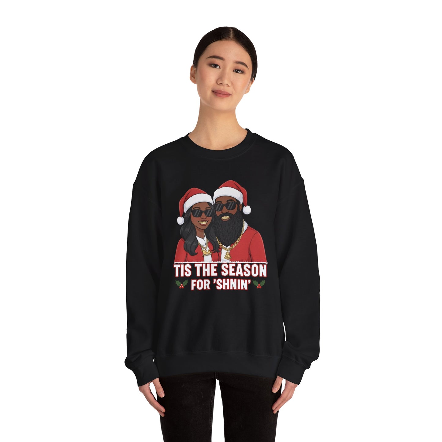 Season For Shinin' Unisex Ugly Christmas Sweatshirt