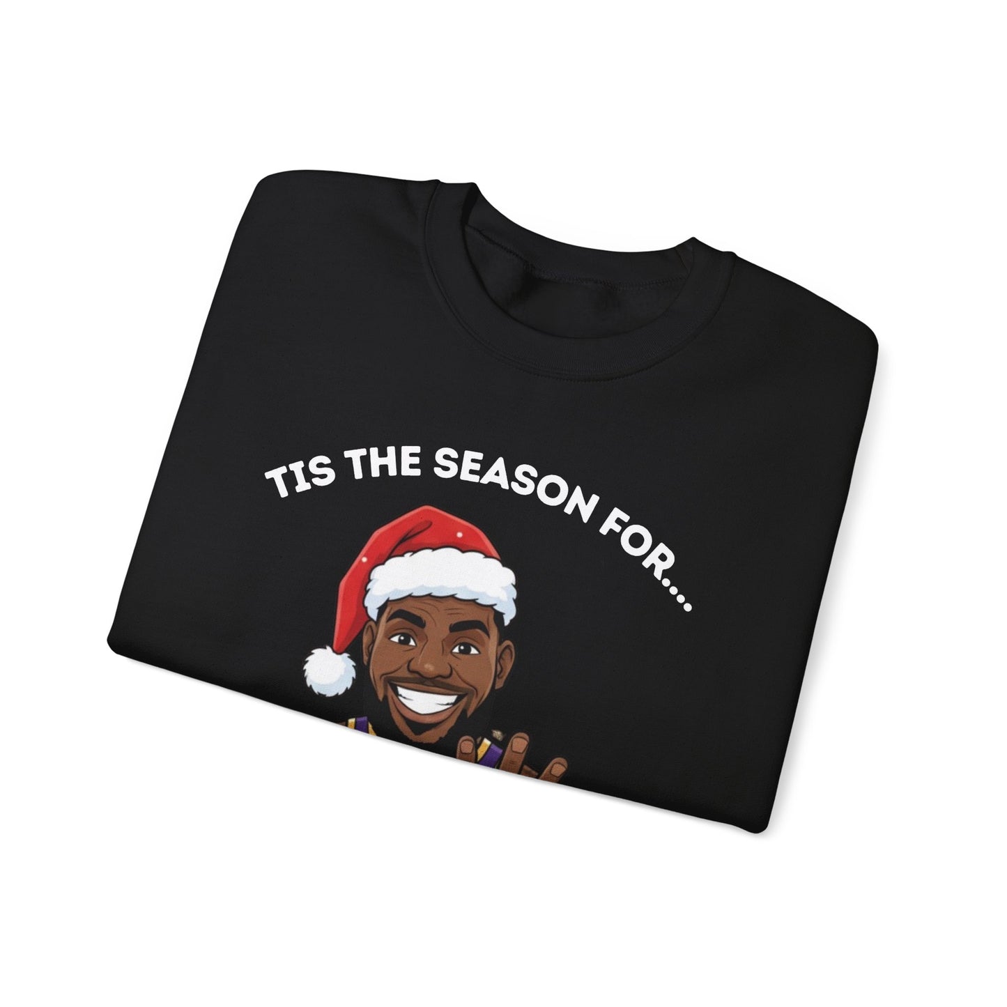 Lebron James Winning Ugly Christmas Sweatshirt