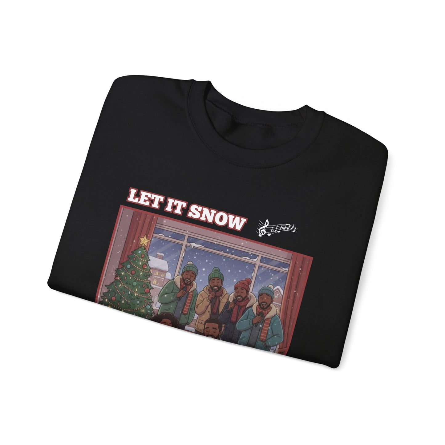 Let It Snow Unisex Ugly Christmas Sweatshirt