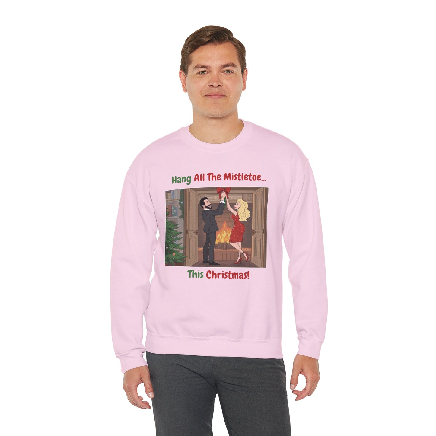This Christmas (Light Tone) Unisex Ugly Christmas Sweatshirt