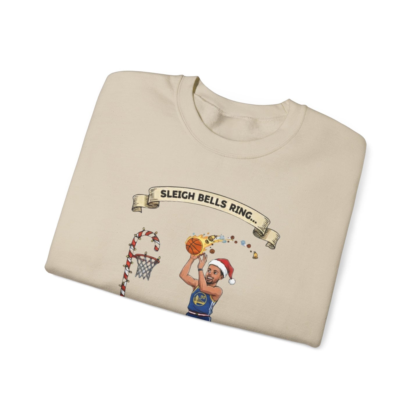 Steph Curry "Still Hitting Threes" Christmas Sweatshirt
