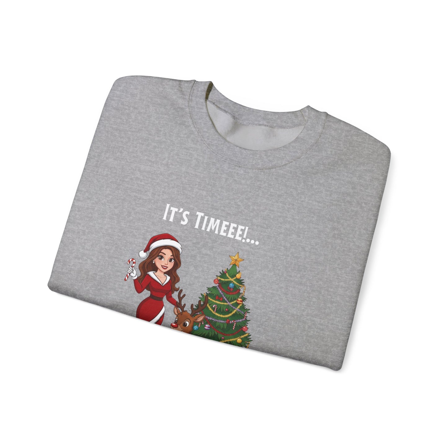 All I Want For Christmas (Light Tone) Unisex Ugly Sweatshirt