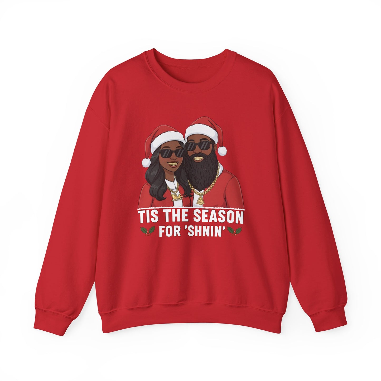 Season For Shinin' Unisex Ugly Christmas Sweatshirt