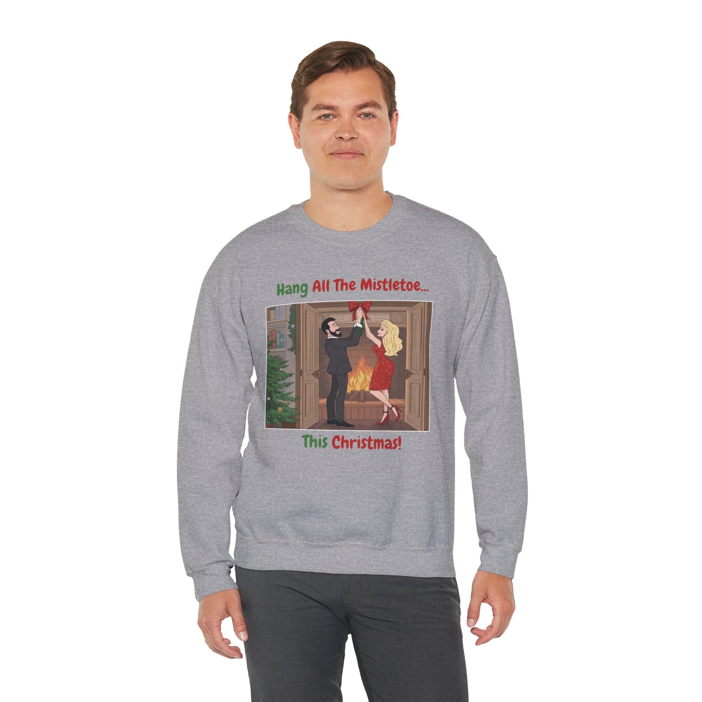This Christmas (Light Tone) Unisex Ugly Christmas Sweatshirt