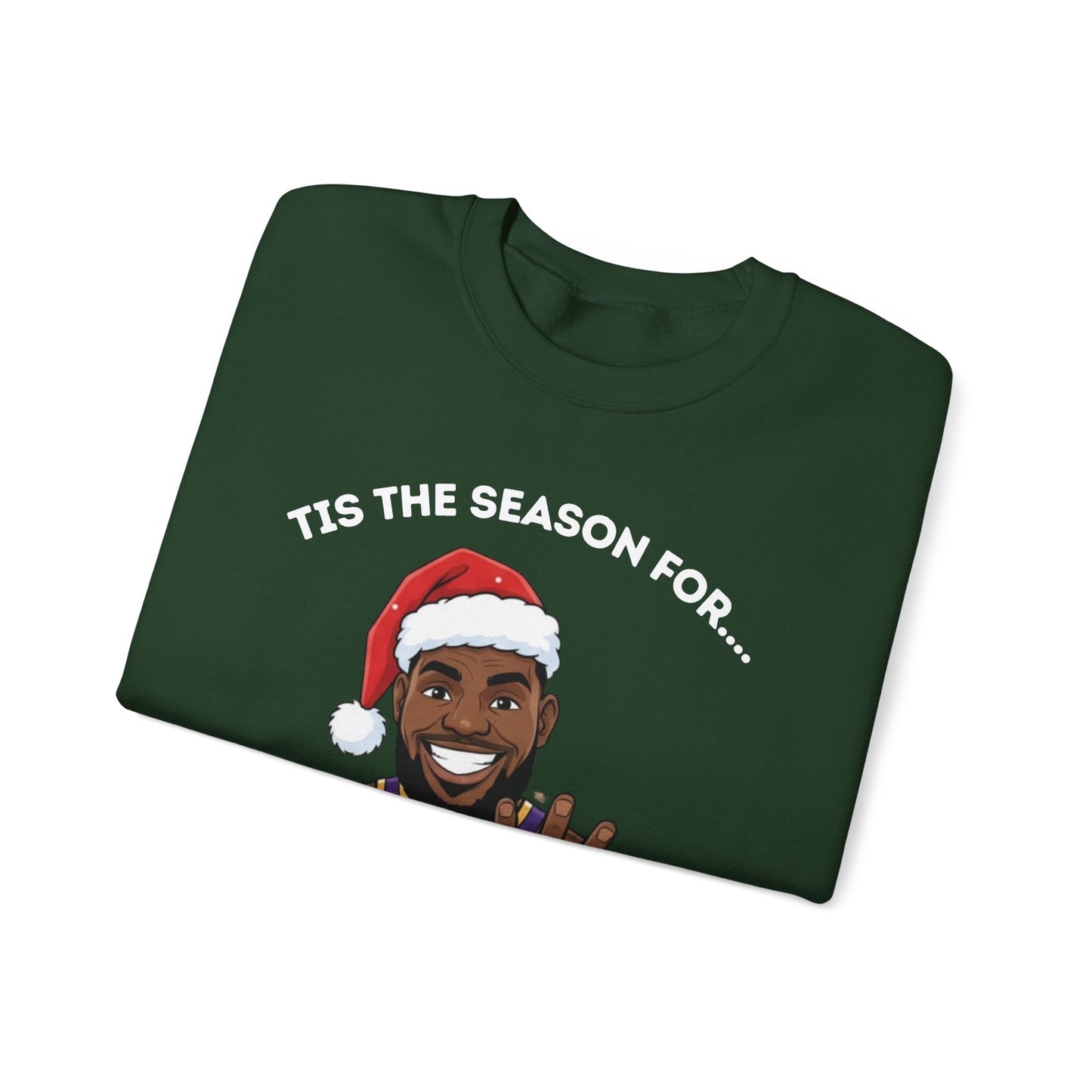 Lebron James Winning Ugly Christmas Sweatshirt