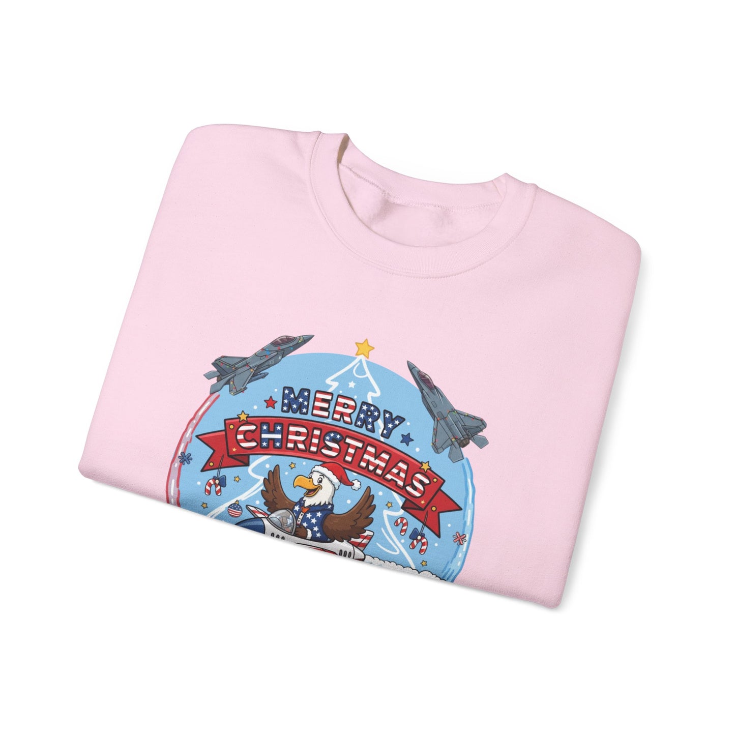 USA Holiday Unisex Ugly Christmas Sweatshirt