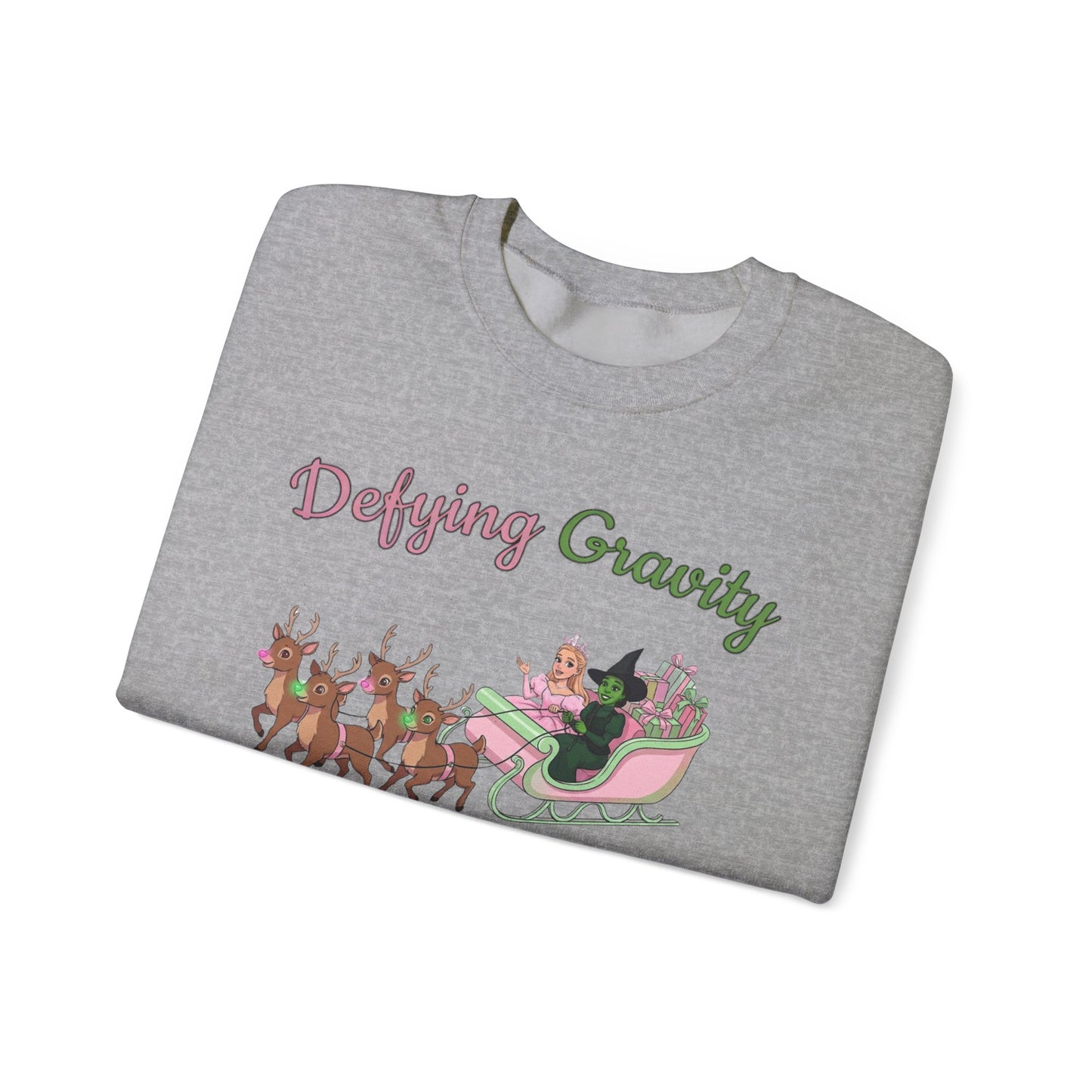 Defying Gravity Wicked Ugly Christmas Sweatshirt