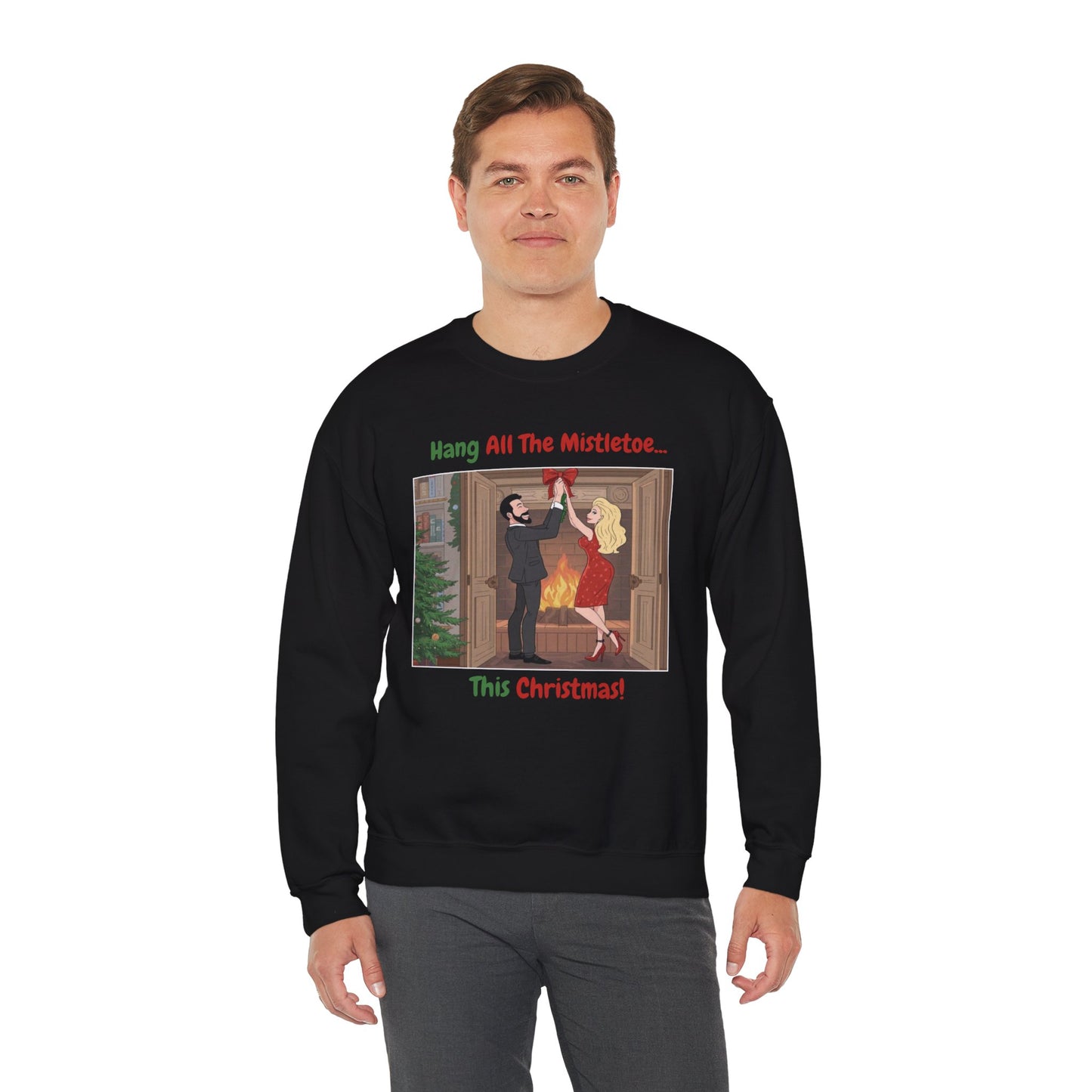 This Christmas (Light Tone) Unisex Ugly Christmas Sweatshirt